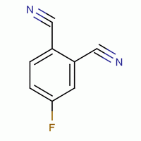 4-氟邻苯二腈分子式结构图