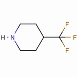 4-(三氟甲基)哌啶分子式结构图