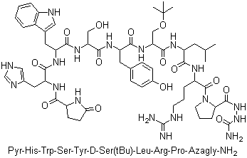 戈舍瑞林分子式结构图