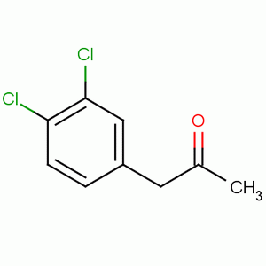 3',4'-二氯代苯丙酮分子式结构图