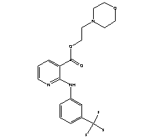 吗尼氟酯分子式结构图