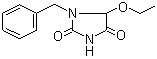 1-苄基-5-乙氧基海因分子式结构图