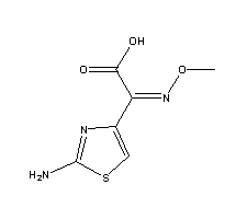 氨噻肟酸分子式结构图