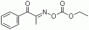 1-苯基-1,2-丙二酮-2-(O-乙氧基羰基肟)分子式结构图