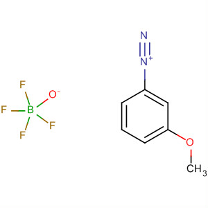 3-甲氧基重氮苯四氟硼酸盐分子式结构图