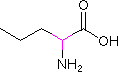 L-正缬氨酸分子式结构图