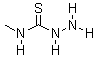 4-甲基氨基硫脲分子式结构图