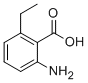 2-氨基-6-乙基苯甲酸分子式结构图