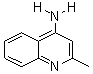 4-氨基喹哪啶分子式结构图