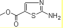 2-氨基-噻唑-5-甲酸甲酯分子式结构图