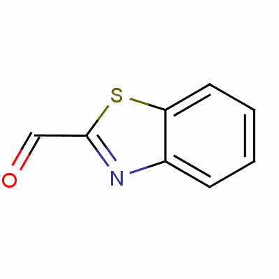 苯并噻唑-2-甲醛分子式结构图