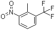 2-甲基-3-硝基三氟甲苯分子式结构图