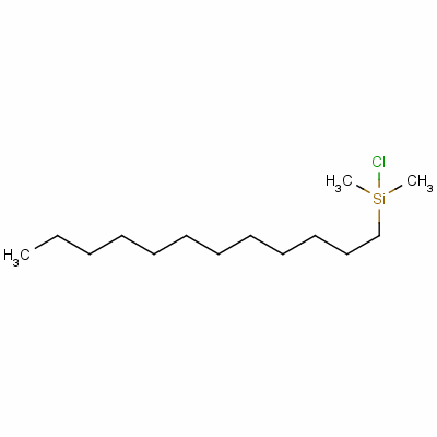 十二烷基二甲基氯硅烷分子式结构图