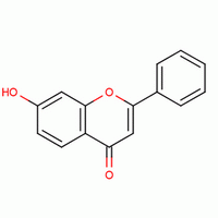 7-羟基黄酮分子式结构图