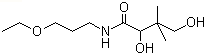 DL-泛醇乙醚分子式结构图