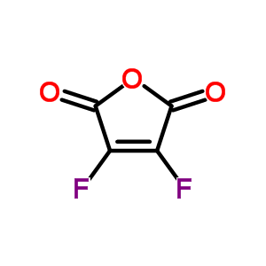 3,4-二氟马来酸酐分子式结构图