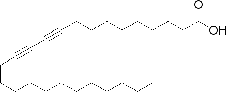 10,12-二十五碳二炔酸分子式结构图