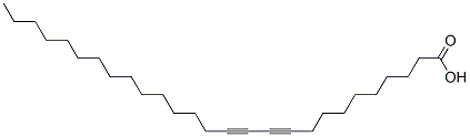 10,12-十七二炔酸分子式结构图