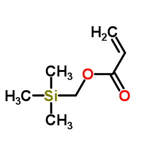 丙烯酰氧基甲基三甲基硅烷分子式结构图