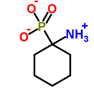 (1-氨基-1-环己基)磷酸分子式结构图