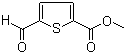 5-羧酸-2-噻吩甲醛分子式结构图