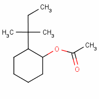 2-(1,1-二甲丙基)环己醇乙酸酯分子式结构图