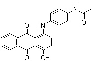 溶剂兰122分子式结构图