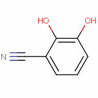 2,3-二羟基苯甲腈分子式结构图