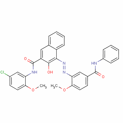 颜料红 269分子式结构图