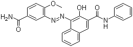 颜料红245分子式结构图