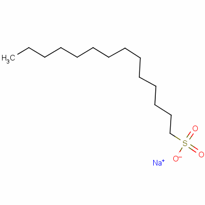 仲烷基磺酸钠分子式结构图