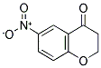 6-硝基苯并二氢吡喃-4-酮分子式结构图