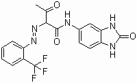 颜料黄154分子式结构图