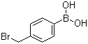 4-(溴甲基)苯硼酸分子式结构图