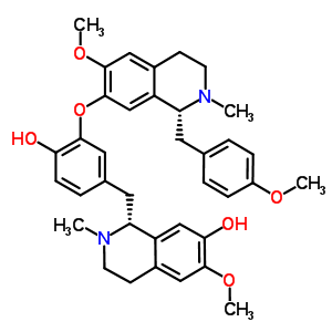 异莲心碱分子式结构图