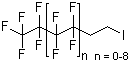 C2-18-全氟烷基碘乙烷分子式结构图