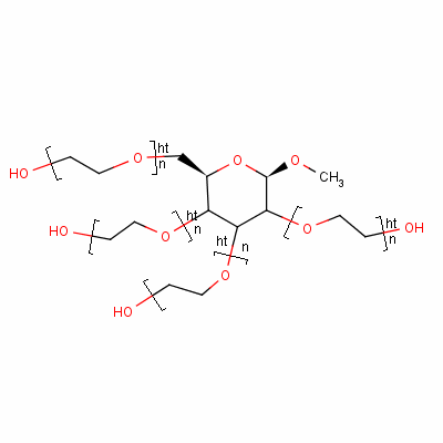 甲基葡糖醇聚醚-20分子式结构图