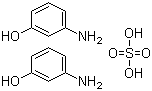 3-氨基苯酚硫酸盐分子式结构图