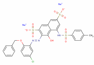 酸性红172分子式结构图