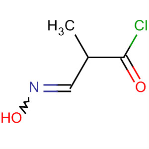 N-羟基异丁基亚氨氯化肟分子式结构图