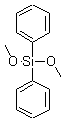 二苯基二甲氧基硅烷分子式结构图