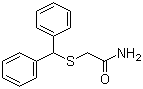 二苯甲基硫代乙酰胺分子式结构图