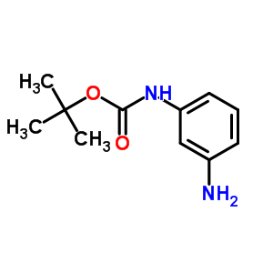 N-BOC-间苯二胺分子式结构图