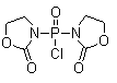 双(2-氧代-3-恶唑烷基)次磷酰氯分子式结构图