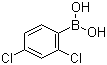 2,4-二氯苯硼酸分子式结构图