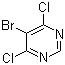 5-溴-4,6-二氯嘧啶分子式结构图