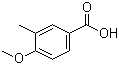 4-甲氧基-3-甲基苯甲酸分子式结构图