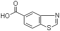 苯并噻唑-5-羧酸分子式结构图