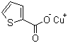 噻吩-2-甲酸亚铜分子式结构图