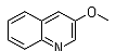 3-甲氧基喹啉分子式结构图